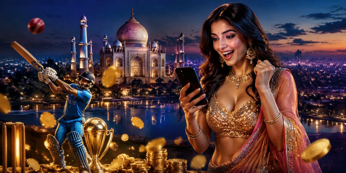 Teen Patti card game table in Indian style
